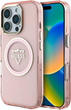 Etui Guess IML Metal Mountain Logo MagSafe do Apple iPhone 16 Pro Max Pink (3666339434144) - obraz 1