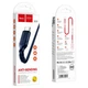 Кабель HOCO X59 USB to Type-C 3A, 1m, nylon, TPE connectors, Blue - зображення 2