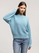 Sweter damski bawełniany Lee Cooper-Yana Organic L Błękitny (5905991746461) - obraz 3