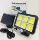 Вуличний ліхтар з датчиком руху Split Solar Wall Lamp на сонячній батареї nf-160c - зображення 3
