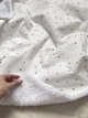 Плед утепленный хлопок и мех Тедди демисезон "Сердечки на белом" 80*100см - изображение 4