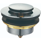 Донний клапан для ванни Koer PW-06-01 1 1/2'' автоматичний СLICK-СLACK (Колір хром) (KR5799) - зображення 1