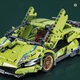 Конструктор машина Спорткар Lamborghini Салатовый 470 деталей - изображение 3