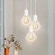 Светильник лофт MSK Electric Diadem подвесной на круглом основании NL 2215-3R W - изображение 1