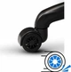 Комп'ютерне крісло для геймера Sense7 Spellcaster Fuku PU Black/Gray - изображение 5