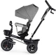 Дитячий триколісний велосипед KinderKraft Spinstep Platinum Grey (RSPST00GRY0000) - зображення 4