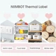 Етикетки Niimbot (40x60 мм - 125шт) прозорий (для термопринтерів B1/B21/B3S) - изображение 2