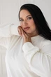 Жіноча ніжна велюрова піжама (кофта+штани) MiaNaGreen 2XL Айворі (слонова кістка) (mia2062416862564) - изображение 2