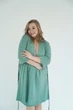 Халат для беременных и кормящих мам Мамин Дім Soft&Lace XS Зеленый (2550000611815) - изображение 9