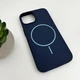 Чохол Premium для смартфона Cosmic Silicone Case Magnetic for Apple iPhone 13 8,Dark Blue (SilMag13-8) - изображение 4