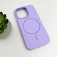 Чохол для смартфона Cosmic Silicone Case Magnetic for Apple iPhone 13 Pro Max 47,Elegant Purple (SilMag13PM-47) - зображення 4
