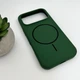 Чохол для смартфона Cosmic Silicone Case Magnetic for Apple iPhone 17 Pro 54,Atrovirens (SilMag17P-54) - изображение 4