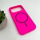 Чохол для смартфона Cosmic Silicone Case Magnetic for Apple iPhone 17 Pro 52,Shiny Pink (SilMag17P-52) - изображение 4