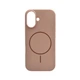 Чохол Premium для смартфона Cosmic Silicone Case Magnetic for Apple iPhone 16 19,Pink Sand (SilMag16-19) - зображення 1