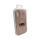 Чохол Premium для смартфона Cosmic Silicone Case Magnetic for Apple iPhone 16 19,Pink Sand (SilMag16-19) - зображення 2