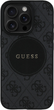 Etui plecki Guess 4G Circle Classic Logo MagSafe do Apple iPhone 16 Pro Black (3666339426347) - obraz 3