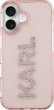 Панель Karl Lagerfeld IML Rhinestones Logo для Apple iPhone 16 Pink (3666339356828) - зображення 3
