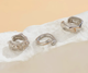 Набор кафф Fashion Jewelry 3 шт серьги без прокола серебристые (SVS) - изображение 4