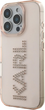 Панель Karl Lagerfeld IML Rhinestones Logo для Apple iPhone 16 Max Pink (3666339356859) - зображення 2