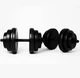 Гантели композитные наборные Infinito 2×18 кг Heavy Edition (набор 36 кг, антиударные ABS диски) - изображение 7