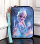 Кошелек бумажник детский для девочки "Холодное сердце" Disney Frozen Эльза подарок дочке синий (AN)34484 - изображение 1