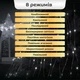 Гирлянда Конский хвост 600 LED 20 нитей длина 3 метра, белый - изображение 8