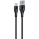 Кабель Proove Soft Silicone USB to Type-C 3A (2m) black - изображение 1