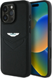 Etui Aston Martin HC Leather Victory Design do Apple iPhone 16 Pro Max Black (ASHCP16XPVIK) - obraz 1