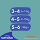 Підгузки Pampers для плавання Splashers Розмір 4-5 (9-15 кг) 11 шт (8001090698384) (18766) - зображення 9