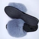 Женские домашние тапочки Пушистики из эко-меха 38-39 (25.5см) WP238212 Серый - изображение 7