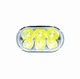 Велосипедна фара передня West Biking YP0701417 1500 Lm 6 Led чорний (G0001993) - зображення 4