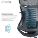 Крісло офісне OfficePro Balance OC550-B-DG-DG Black/Dark Gray - зображення 8