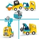 Zestaw klocków LEGO DUPLO Town Maszyny budowlane 3 w 1 22 elementy (10475) - obraz 3