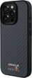 Панель Red Bull Carbon Fiber Shiny Logo MagSafe для Apple iPhone 16 Pro Black (RBHMP16L24CFILSK) - зображення 2