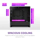 Корпус NZXT H3 Flow Black без БЖ (CC-H31FB-01) - зображення 6
