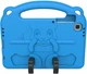 Противоударный детский силиконовый чехол с ручкой EVA Panda для Samsung Galaxy Tab A9 8.7” SM-X110 SM-X115 SM-X117 Голубой - изображение 7