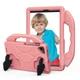 Противоударный детский чехол EVA Kids Like с подставкой на Samsung Galaxy Tab A11 LTE 4G / Tab A11 Wi-Fi 8.7" 2025 (Розовое золото) - изображение 1