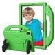 Противоударный детский чехол EVA Kids Like с подставкой на Samsung Galaxy Tab A11 Plus 5G 11" / Tab A11+ Wi-Fi 11" (Зелёный) - изображение 1