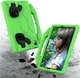 Противоударный детский чехол EVA Kids Like с подставкой на Samsung Galaxy Tab A11 Plus 5G 11" / Tab A11+ Wi-Fi 11" (Зелёный) - изображение 3