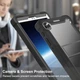 Противоударный чехол с подставкой Shockprof Capsule на Samsung Galaxy Tab A7 Lite 8.7” SM-T220 SM-T225 Черный - изображение 8