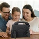 Противоударный детский чехол EVA Kids Like с подставкой на Samsung Galaxy Tab A11 Plus 5G 11" / Tab A11+ Wi-Fi 11" (Чёрный) - изображение 7