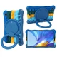 Детский силиконовый чехол Pop It с ручкой - подставкой на Samsung Galaxy Tab A9 8.7" SM-X110 SM-X115 Синий - изображение 9