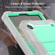 Противоударный чехол с подставкой Shockprof Capsule для Samsung Galaxy Tab A9 8.7" SM-X110 SM-X115 SM-X117 Бирюзовый - изображение 9