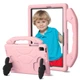 Противоударный детский чехол EVA Kids Like с подставкой на Samsung Galaxy Tab A11 Plus 5G 11" / Tab A11+ Wi-Fi 11" (Розовый) - изображение 1