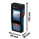 Лазерный дальномер Bosch Professional GLM 150-27 C (150 м) (0601072Z00) - изображение 4