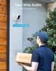 Беспроводная внешняя камера безопасности ieGeek 2K 3MP WiFi с питанием от батареи - изображение 7
