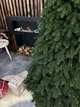 Искусственная литая елка Фрост Элит высотой 2.1 м роскошная пышная новогодняя елка с густыми ветвями на крабах и складной металлической подставкой Зеленый - изображение 2