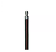 Кальян Hookah Lab Leather Black & Red 1 (серая колба) 55 см Хука Лаб Лезер Черно-красный - изображение 2