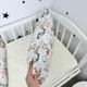 Комплект детского постельного белья для кровати 160х80 см с пододеяльником 140х110 см Oh My Kids «Зайчики лисички» молочный - изображение 3