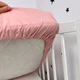 Простынь на резинке в кроватку Oh My Kids™ 120х60 см розовая пудра - изображение 2